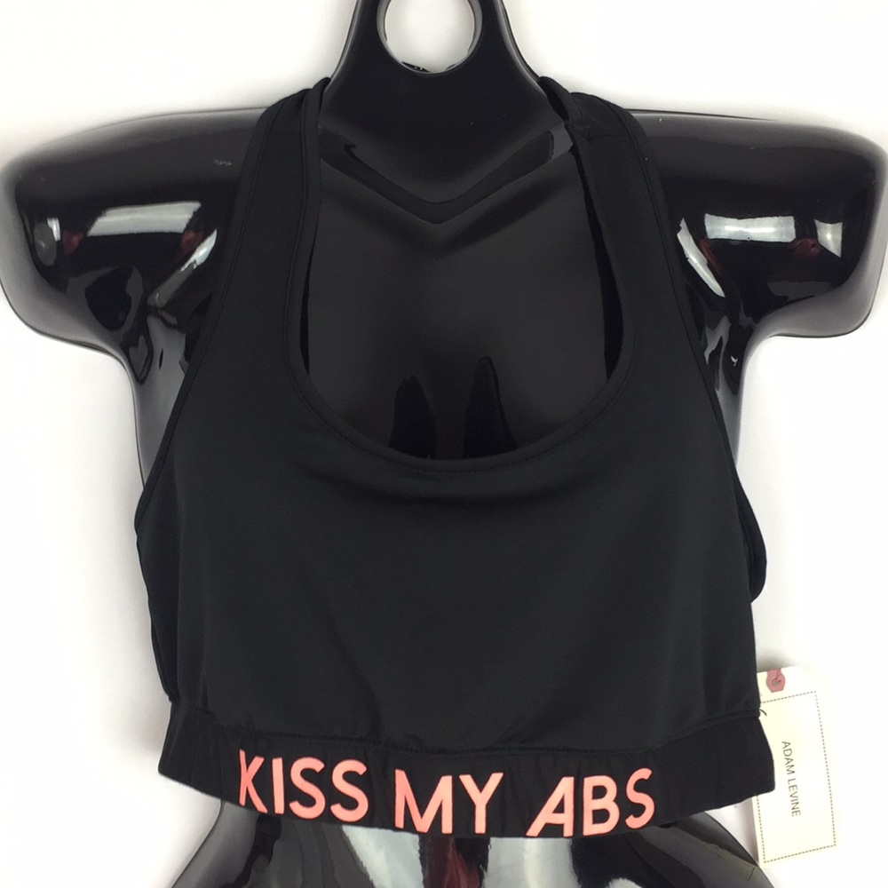 🆕Ⓜ️ Kiss My ABS sports bra - L